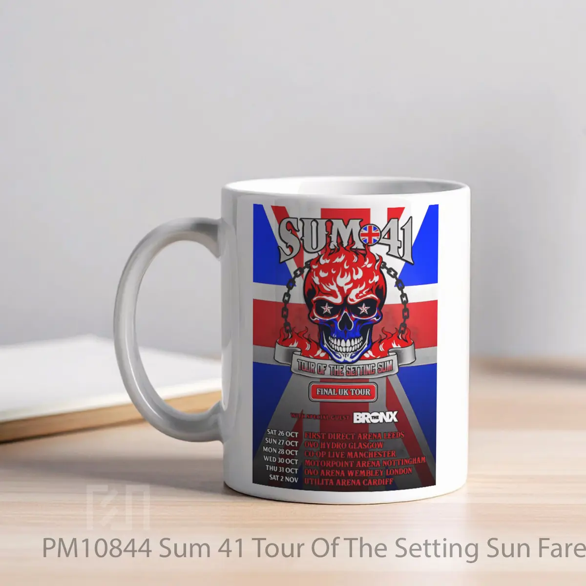 Mug Sum 41 Tour Of The Setting Sun Farewell Uk Tour 2024 MPM10844 - All-side / Desain