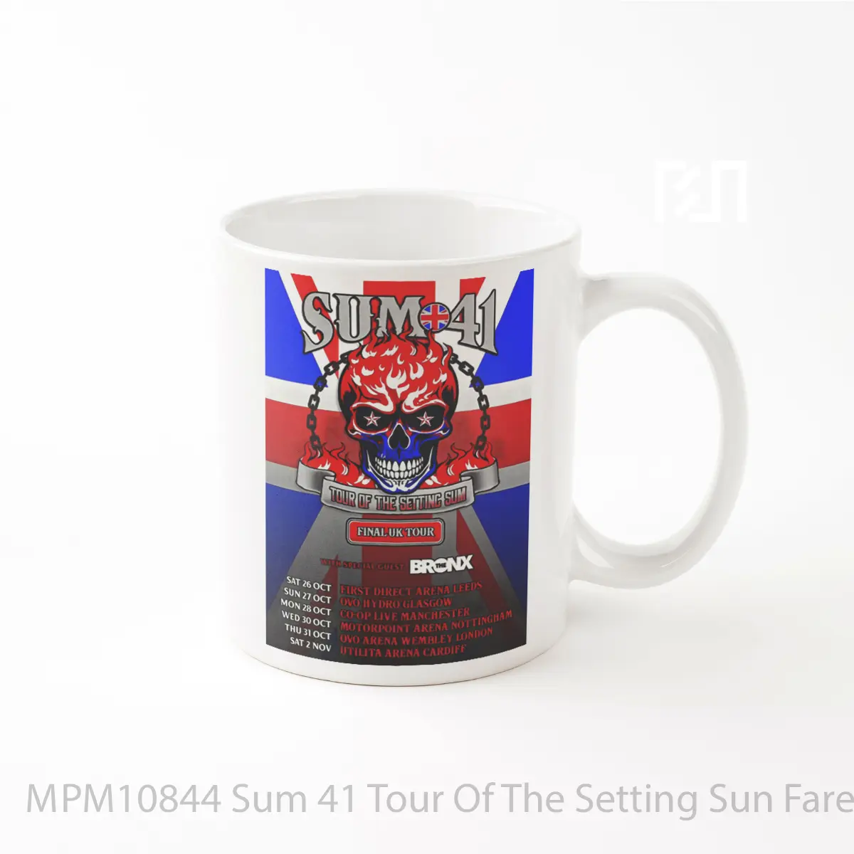 Mug Sum 41 Tour Of The Setting Sun Farewell Uk Tour 2024 MPM10844