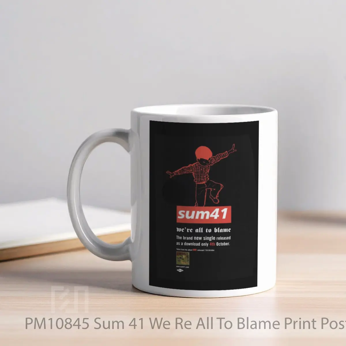 Mug Sum 41 We Re All To Blame Print MPM10845 - All-side / Desain
