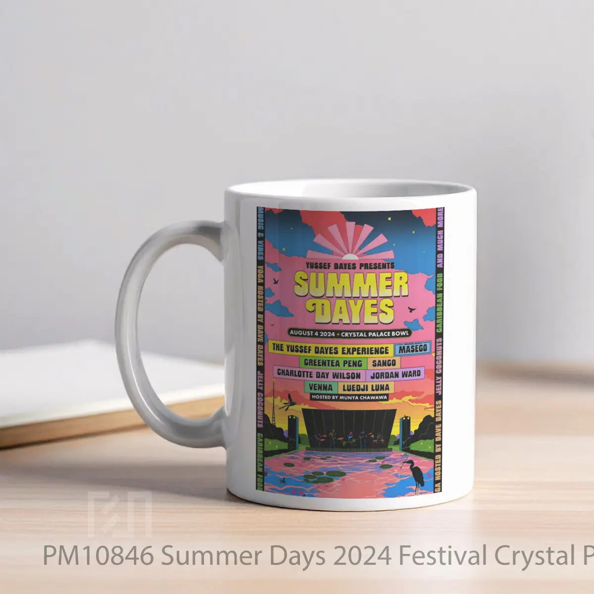Mug Summer Days 2024 Festival Crystal Palace MPM10846 - All-side / Desain