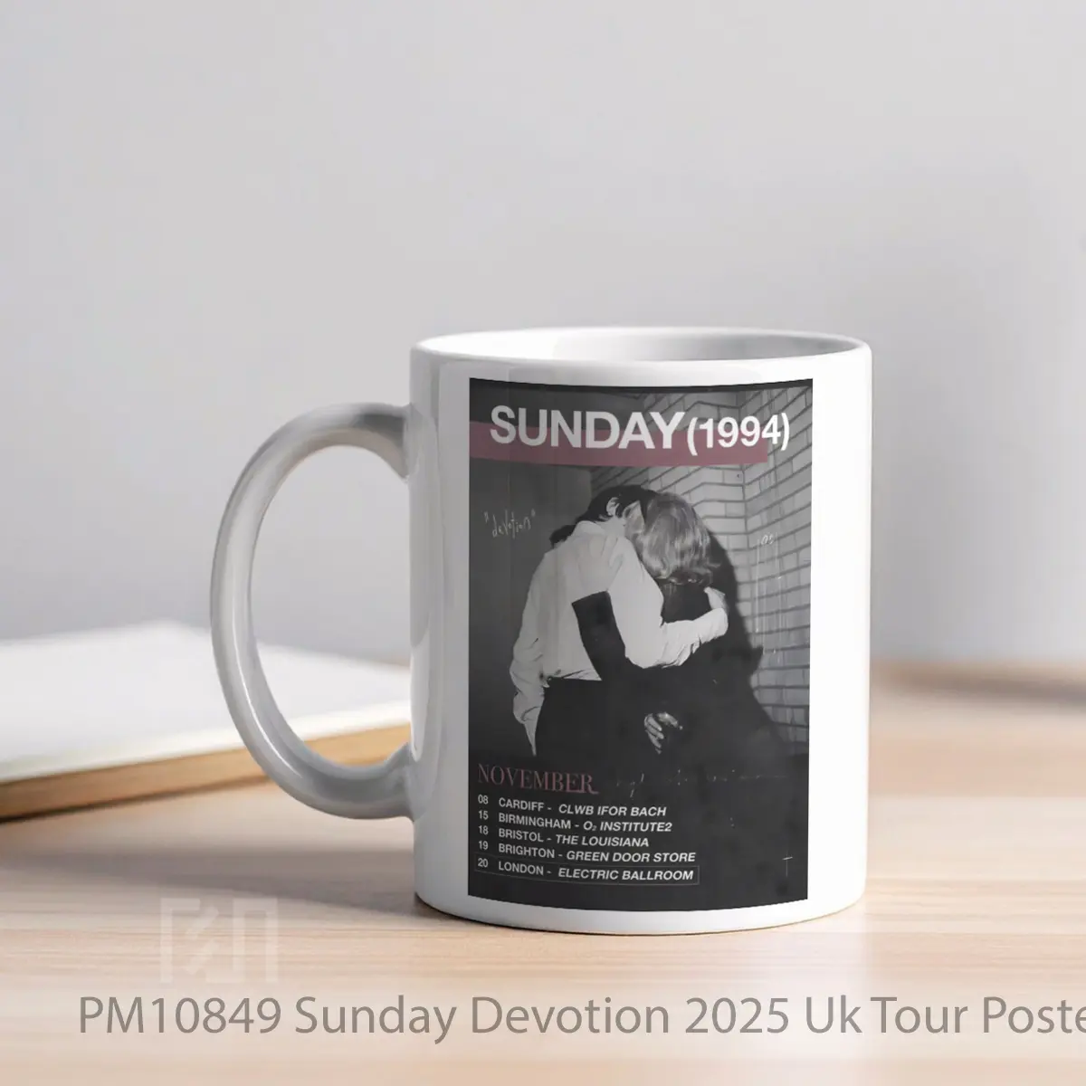 Mug Sunday Devotion 2025 Uk Tour MPM10849 - All-side / Desain