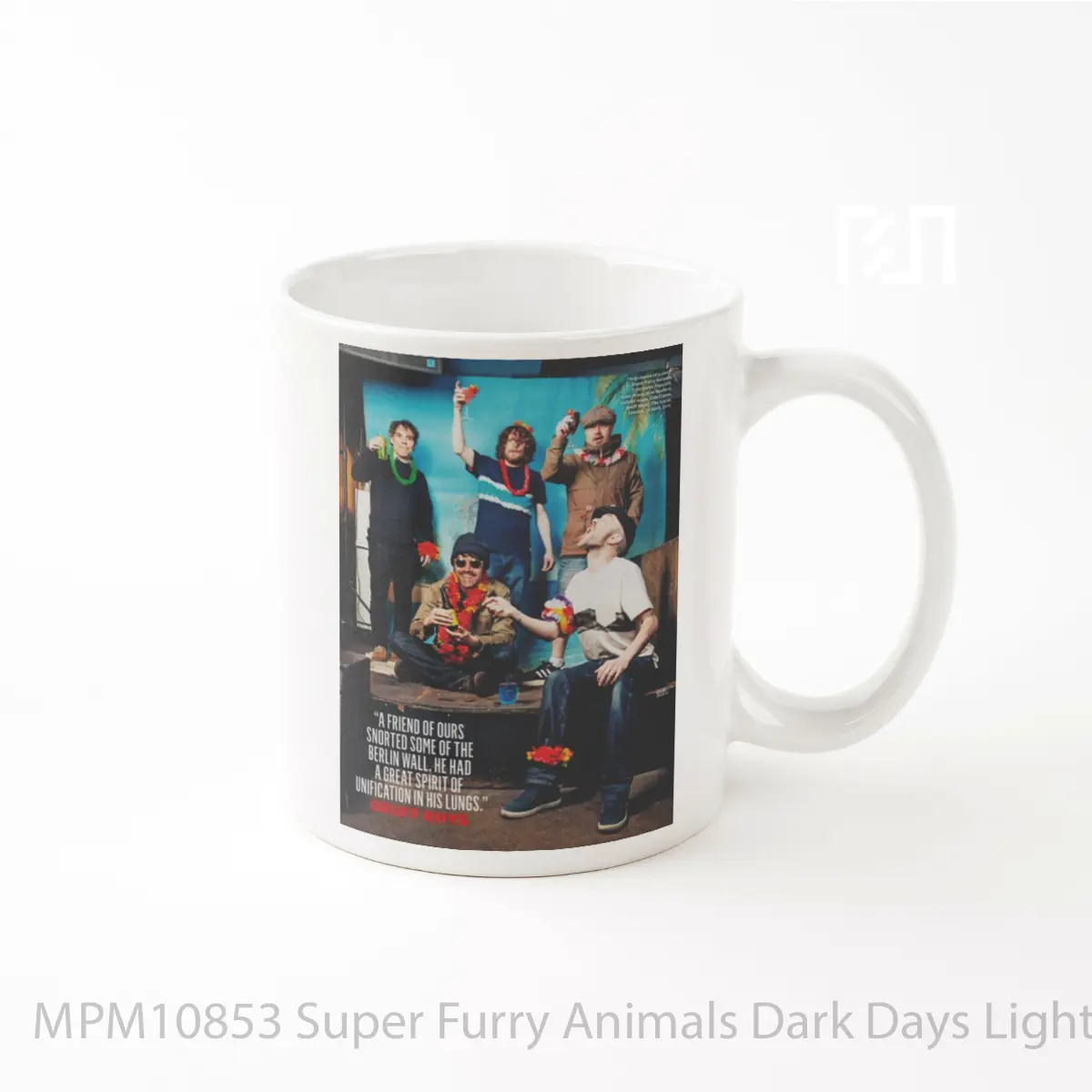 Mug Super Furry Animals Dark Days Light Years Print MPM10853