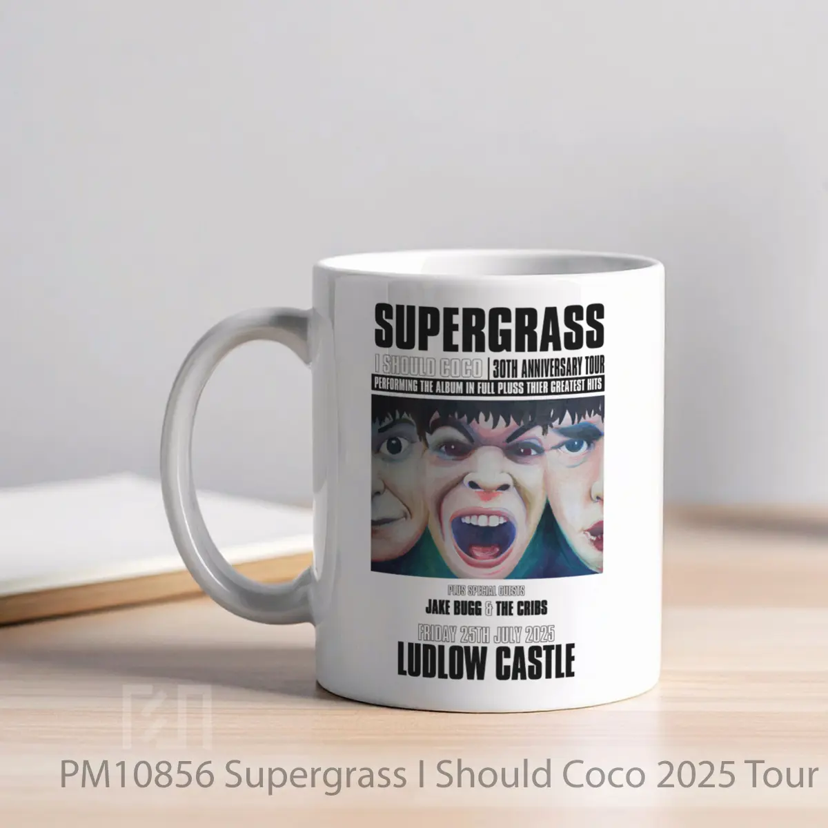 Mug Supergrass I Should Coco 2025 Tour MPM10856 - All-side / Desain