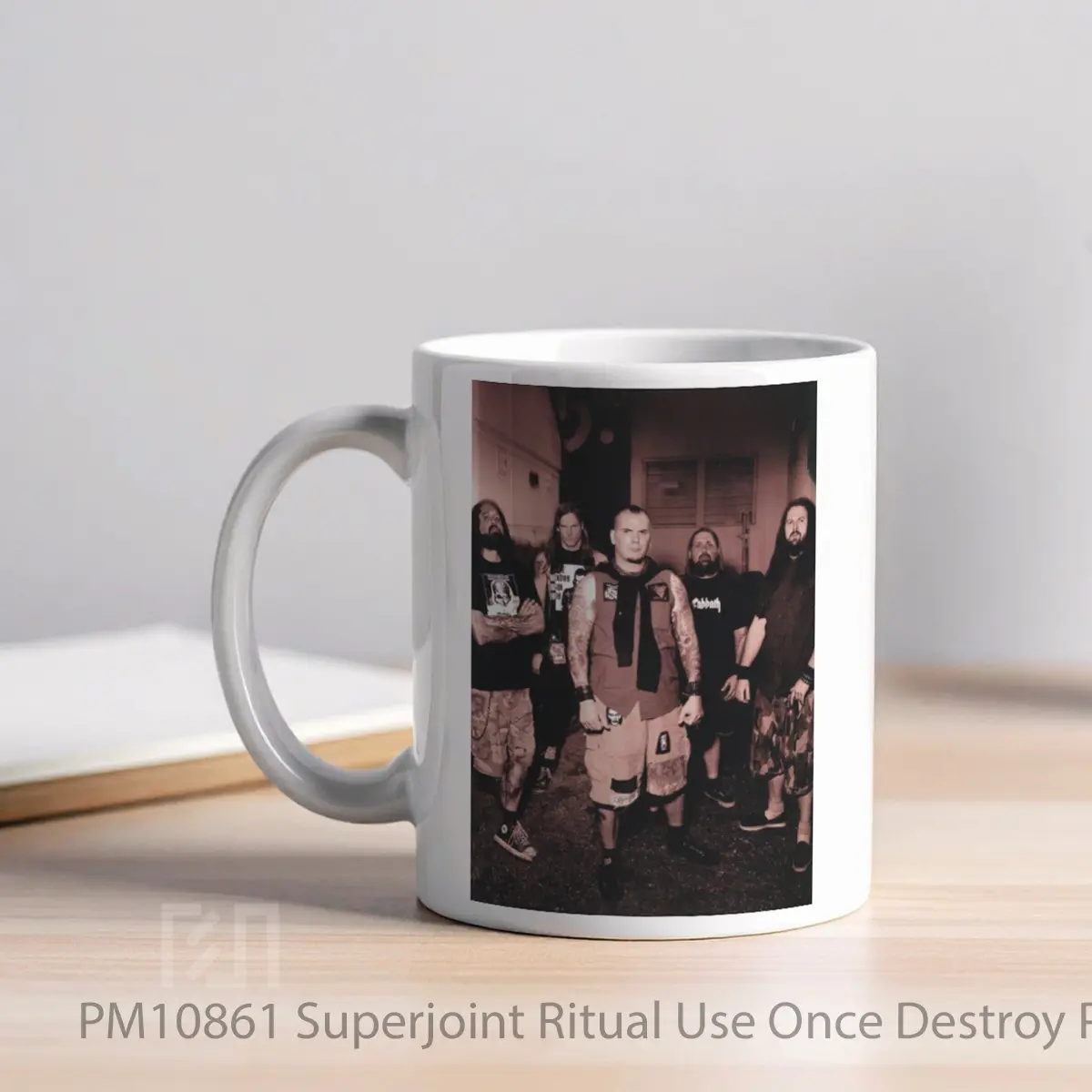 Mug Superjoint Ritual Use Once Destroy MPM10861 - All-side / Desain