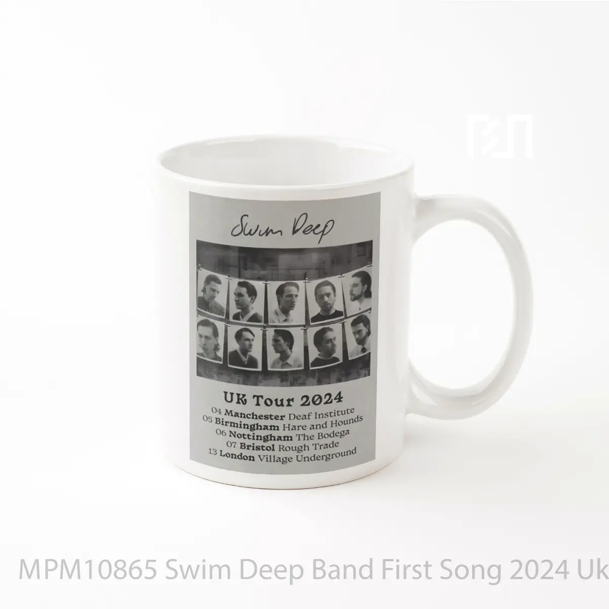Mug Swim Deep Band First Song 2024 Uk Tour MPM10865