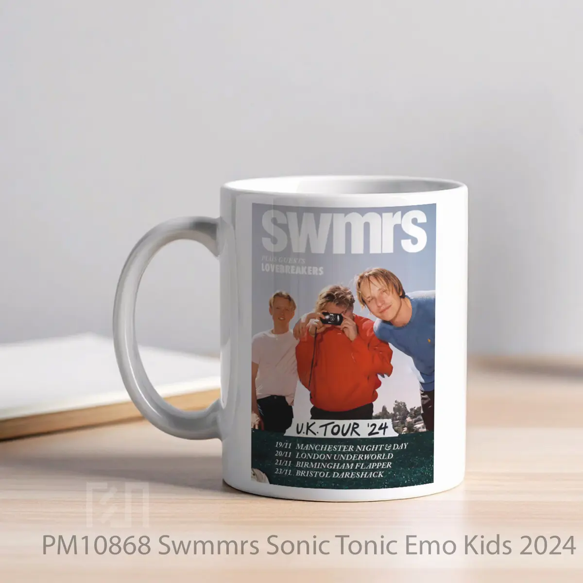 Mug Swmmrs Sonic Tonic Emo Kids 2024 Uk Tour MPM10868 - All-side / Desain