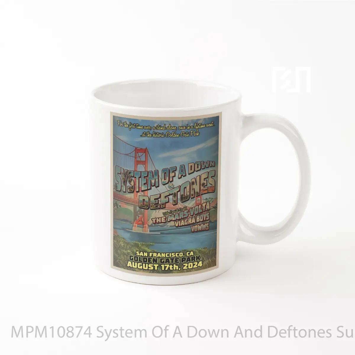 Mug System Of A Down And Deftones Summer Tour 2024 MPM10874