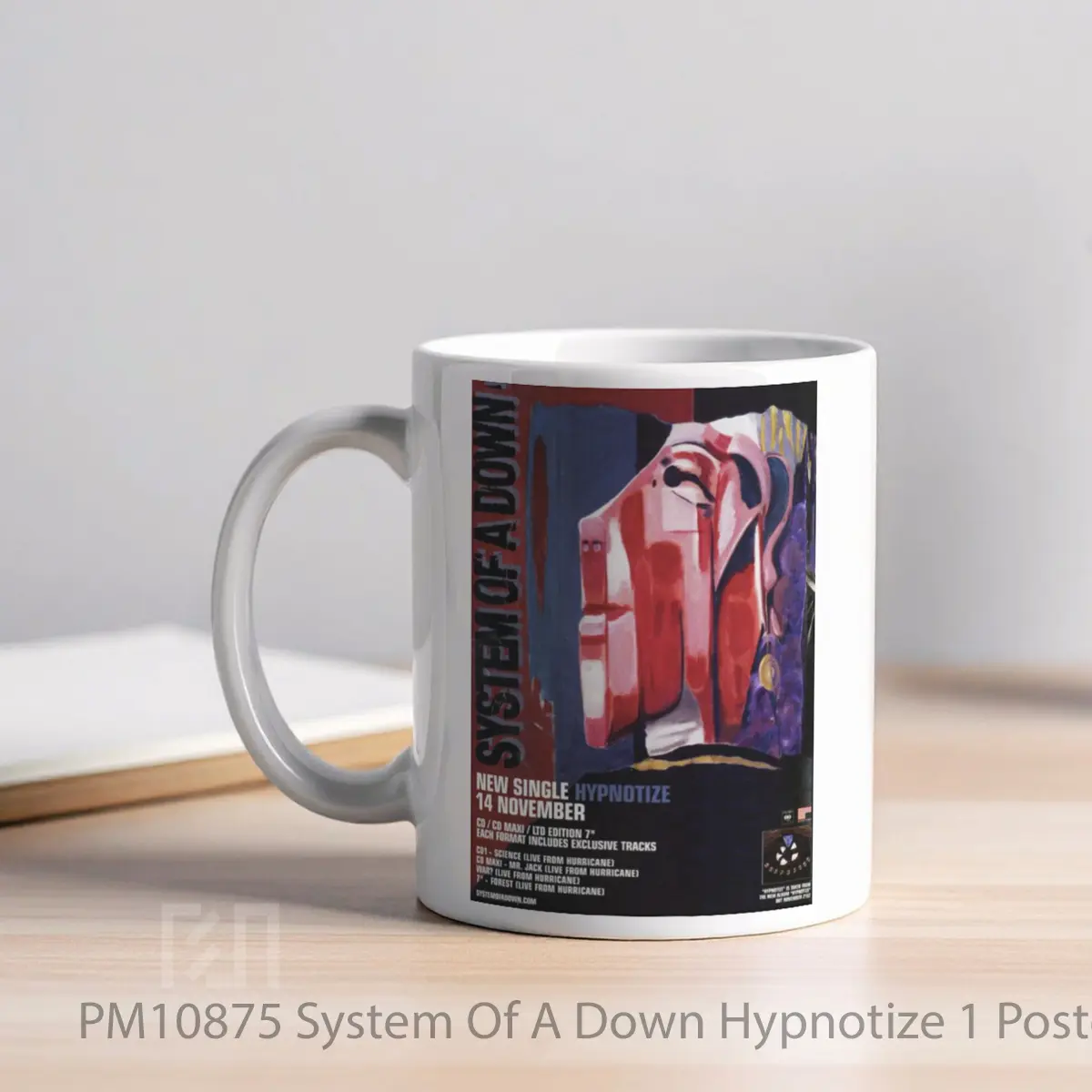 Mug System Of A Down Hypnotize 1 MPM10875 - All-side / Desain