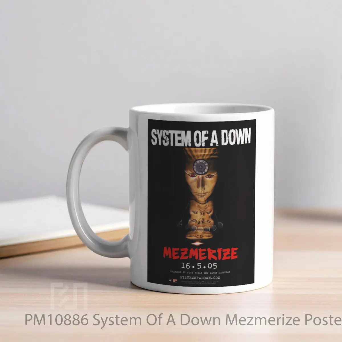 Mug System Of A Down Mezmerize MPM10886 - All-side / Desain