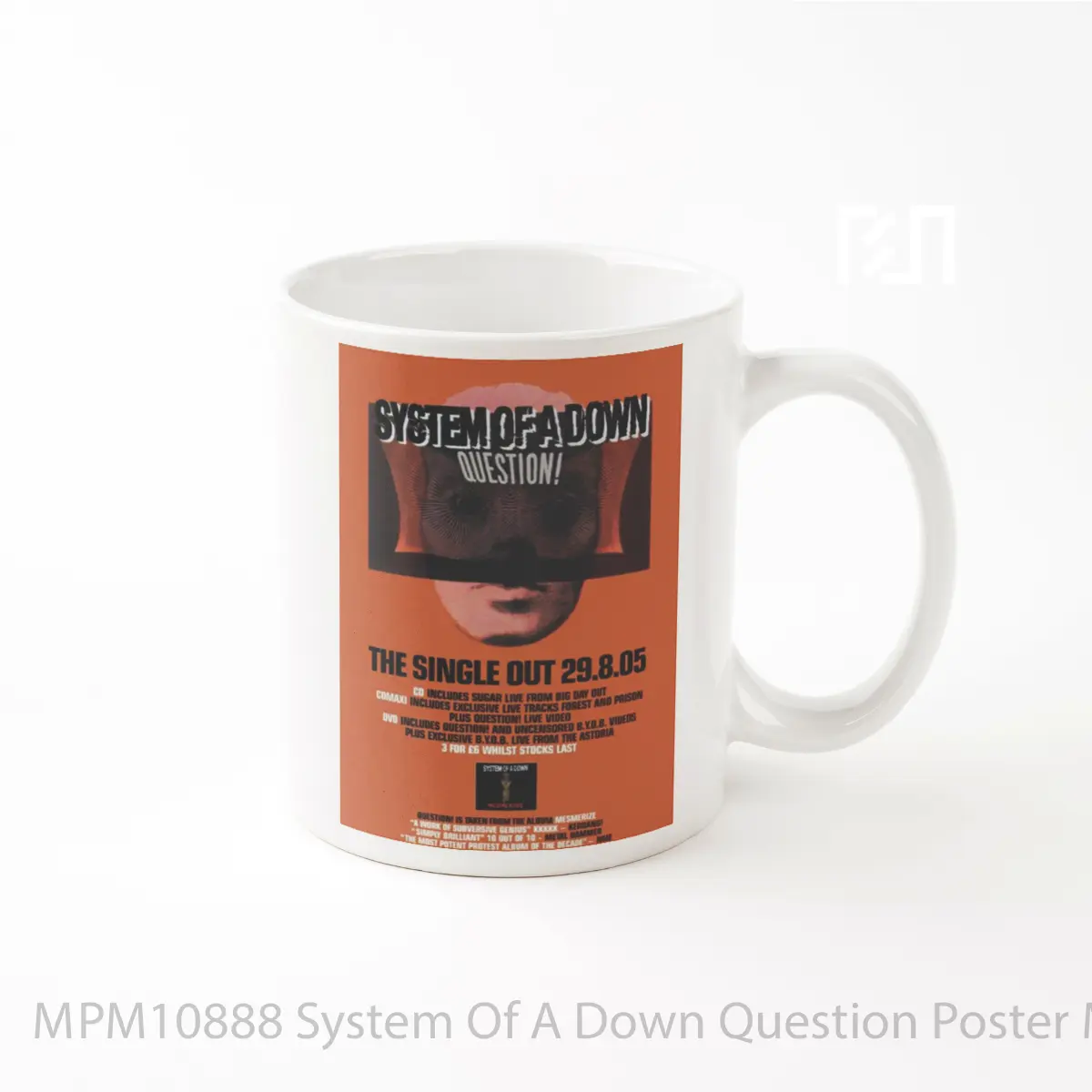 Mug System Of A Down Question MPM10888