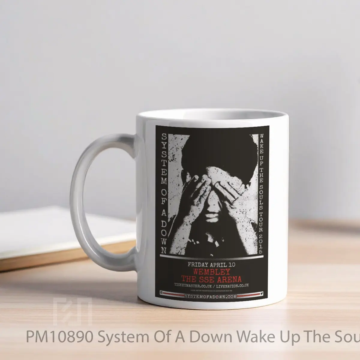 Mug System Of A Down Wake Up The Souls Tour 2015 MPM10890 - All-side / Desain