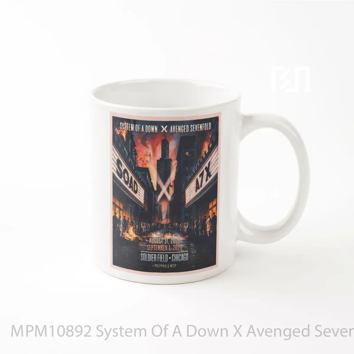 Mug System Of A Down X Avenged Sevenfold Summer Tour 2025 MPM10892