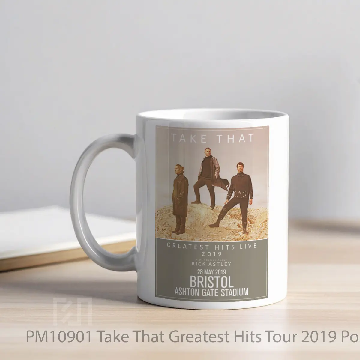 Mug Take That Greatest Hits Tour 2019 MPM10901 - All-side / Desain