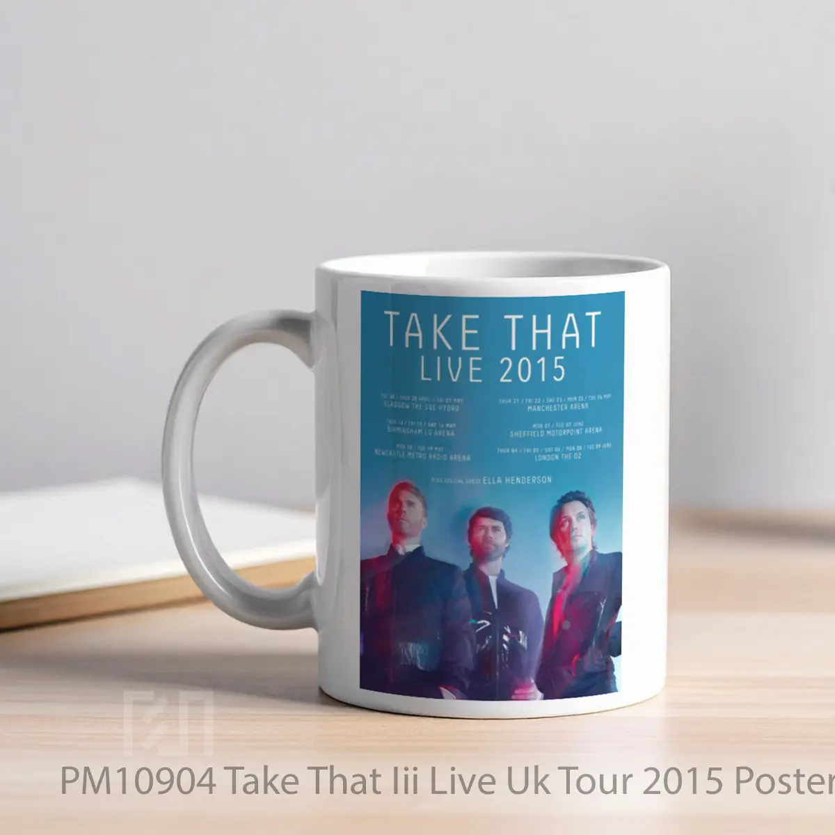 Mug Take That Iii Live Uk Tour 2015 MPM10904 - All-side / Desain