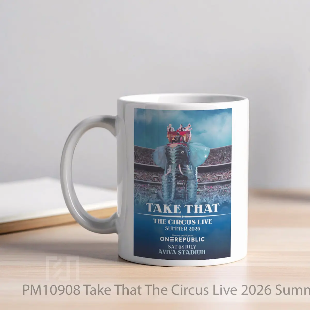 Mug Take That The Circus Live 2026 Summer Tour Dublin MPM10908 - All-side / Desain