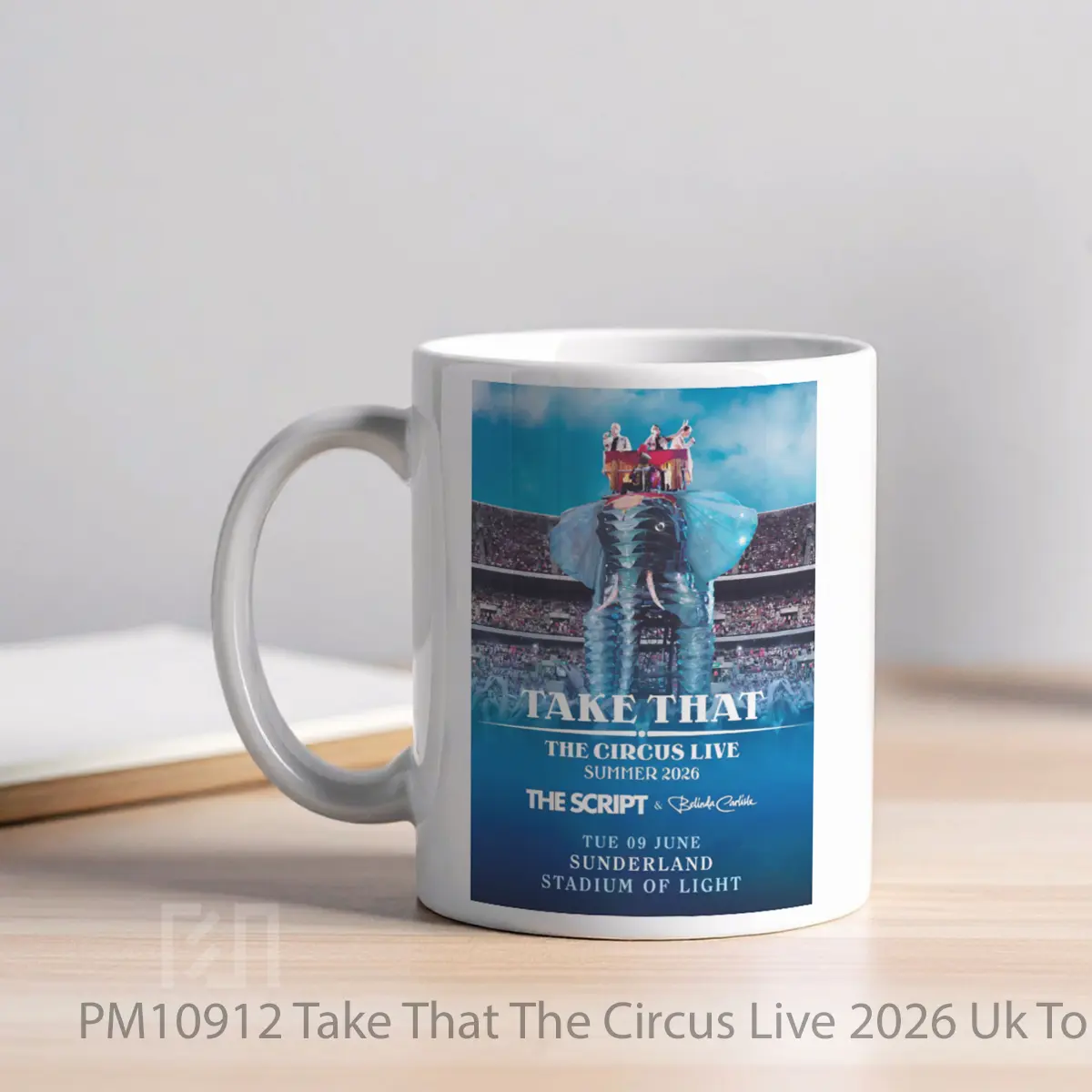 Mug Take That The Circus Live 2026 Uk Tour Sunderland MPM10912 - All-side / Desain