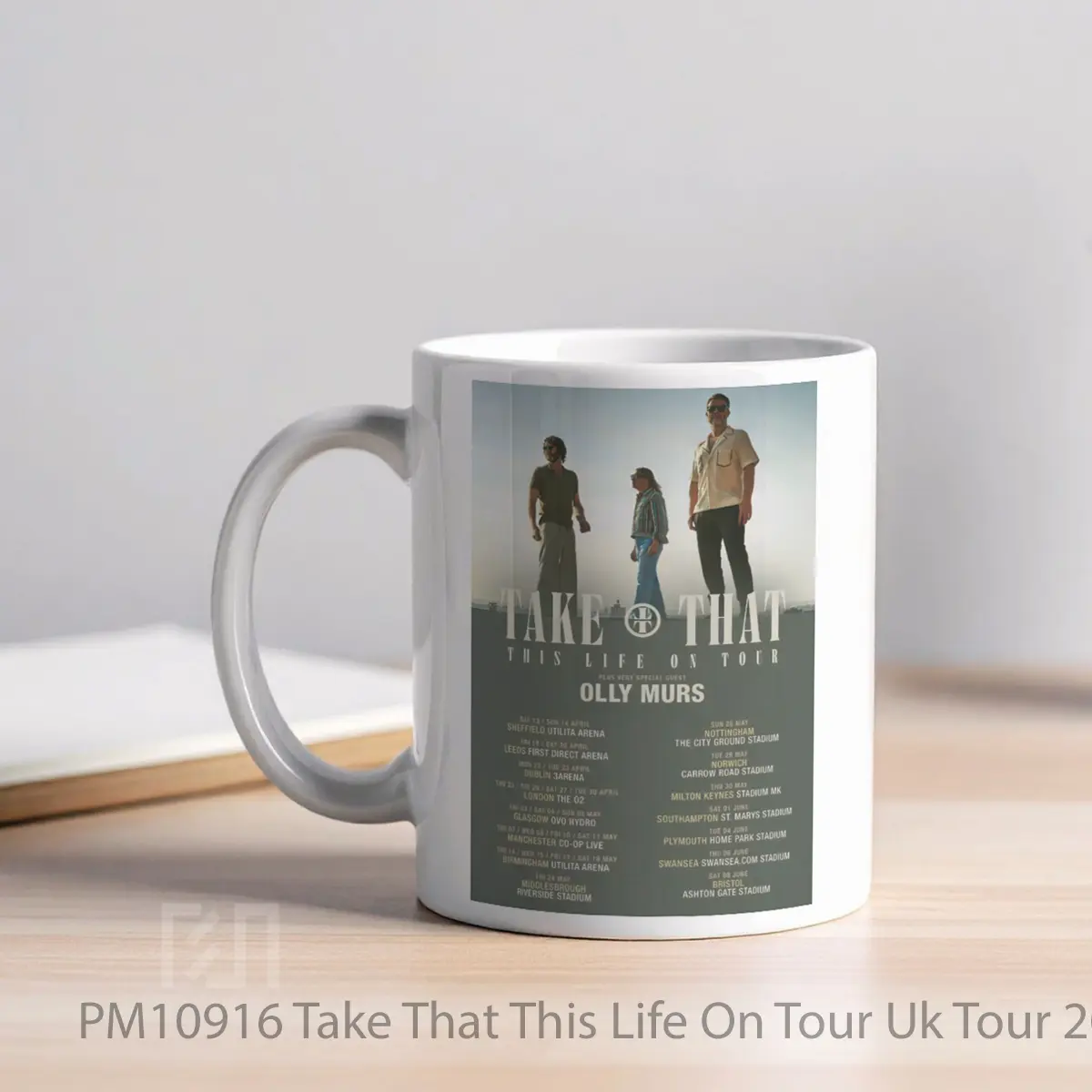 Mug Take That This Life On Tour Uk Tour 2024 MPM10916 - All-side / Desain