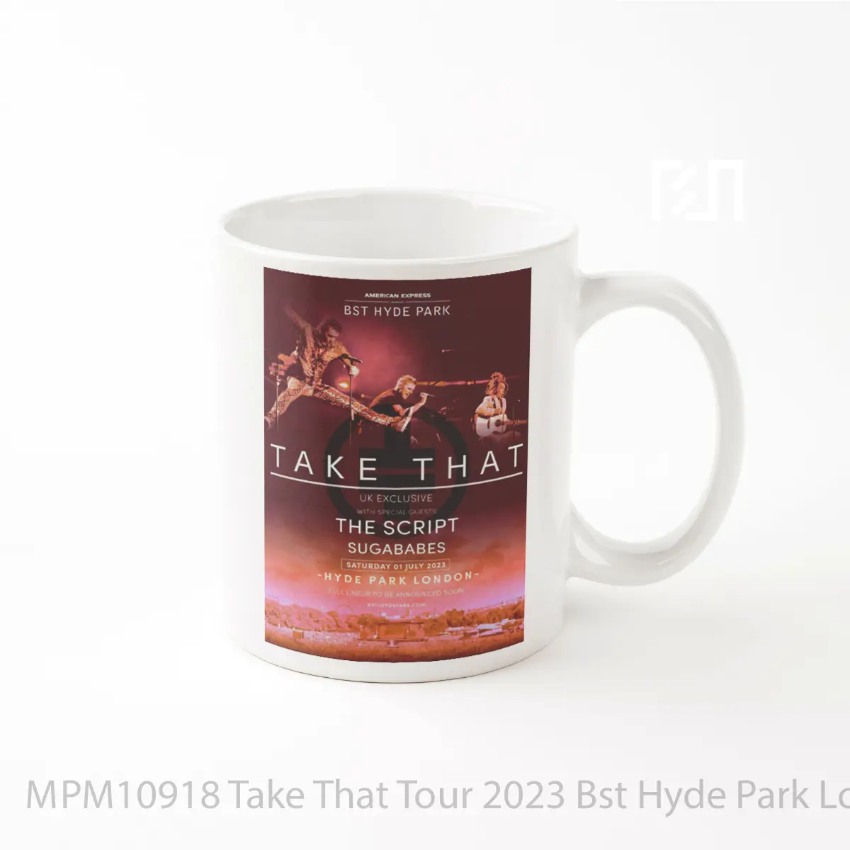 Mug Take That Tour 2023 Bst Hyde Park London MPM10918