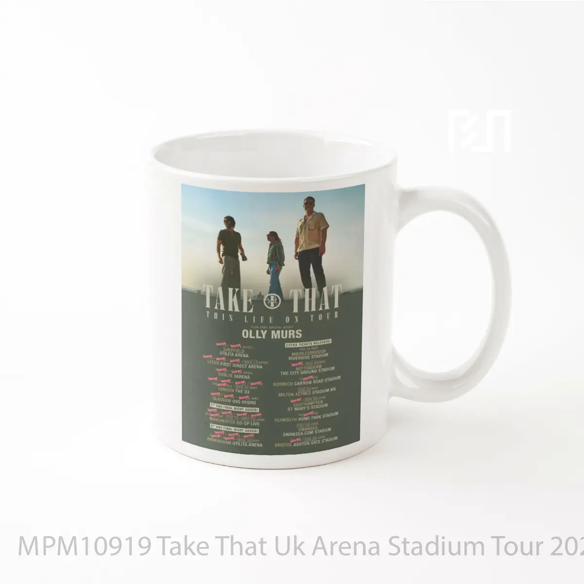 Mug Take That Uk Arena Stadium Tour 2024 MPM10919