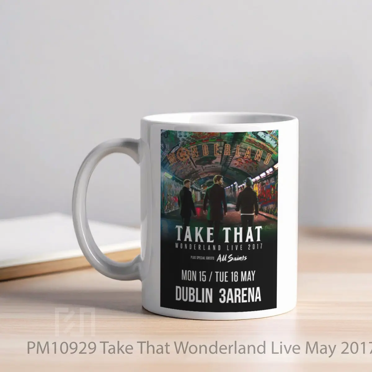 Mug Take That Wonderland Live May 2017 3 MPM10929 - All-side / Desain