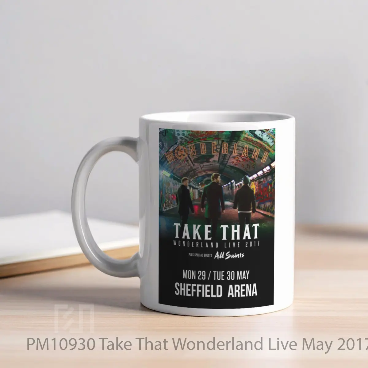Mug Take That Wonderland Live May 2017 MPM10930 - All-side / Desain
