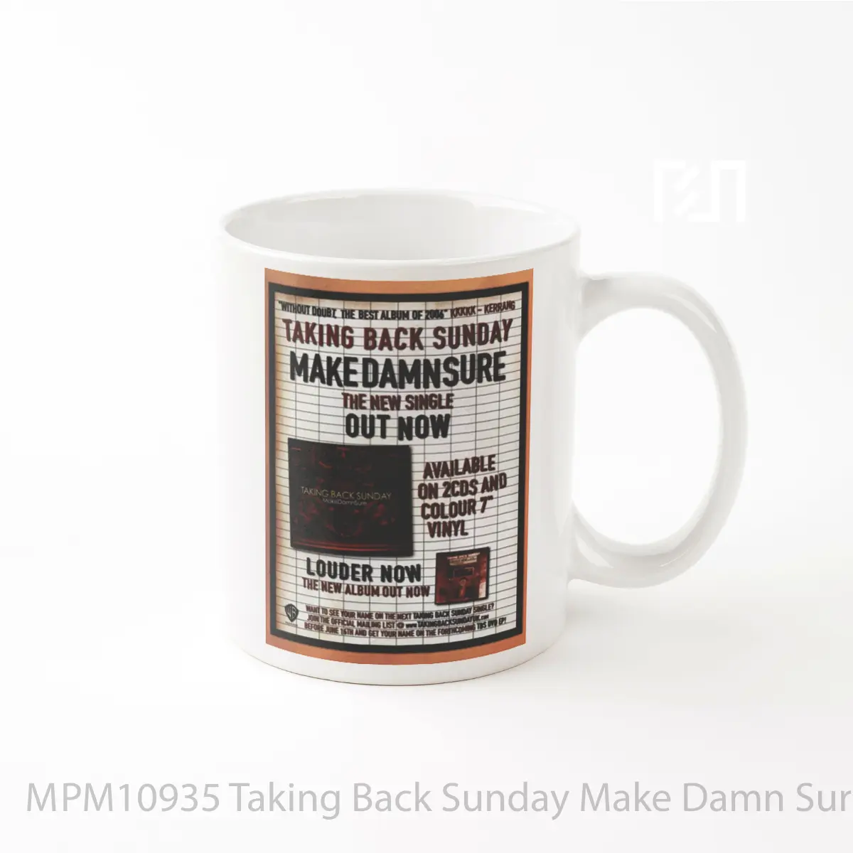 Mug Taking Back Sunday Make Damn Sure MPM10935