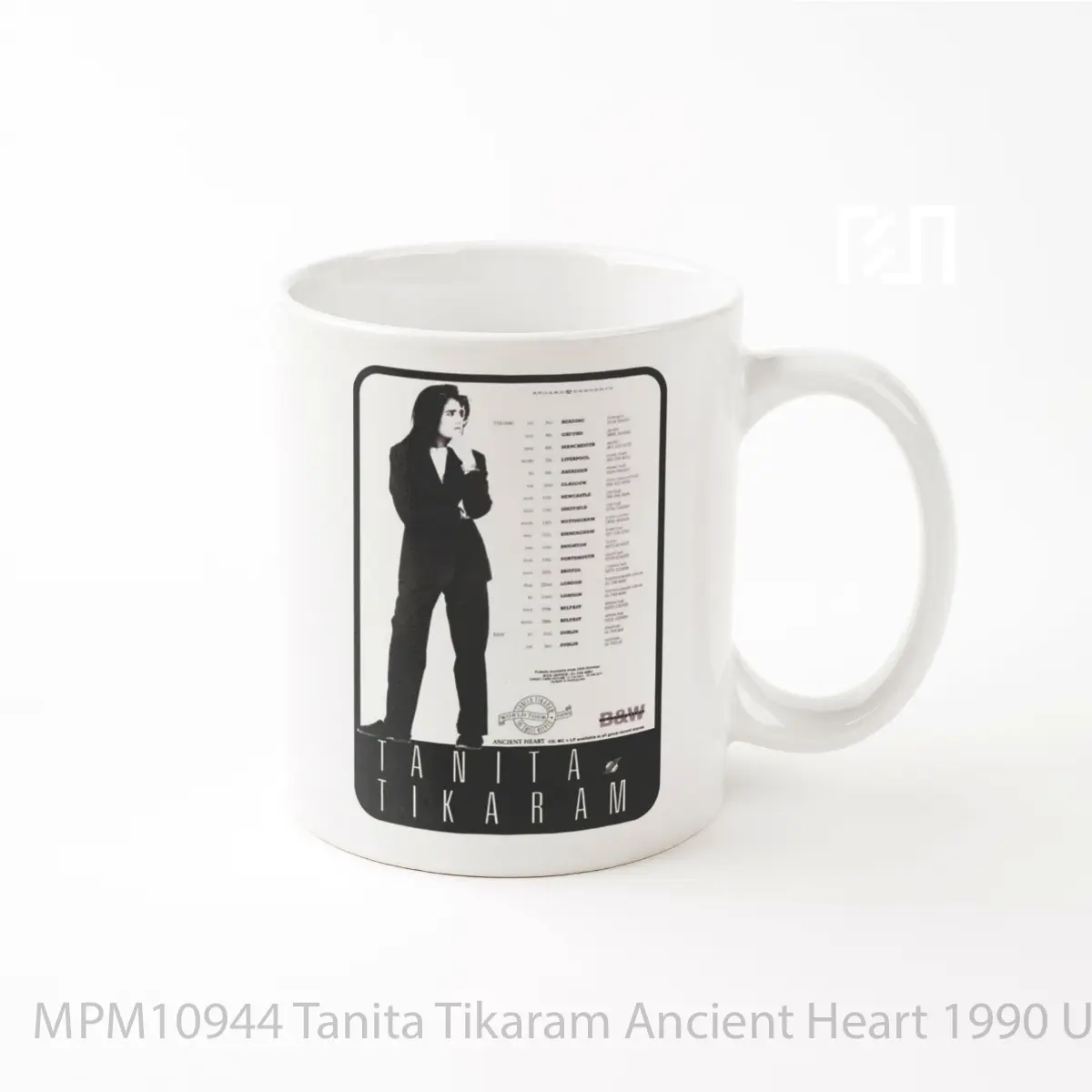 Mug Tanita Tikaram Ancient Heart 1990 Uk Tour MPM10944