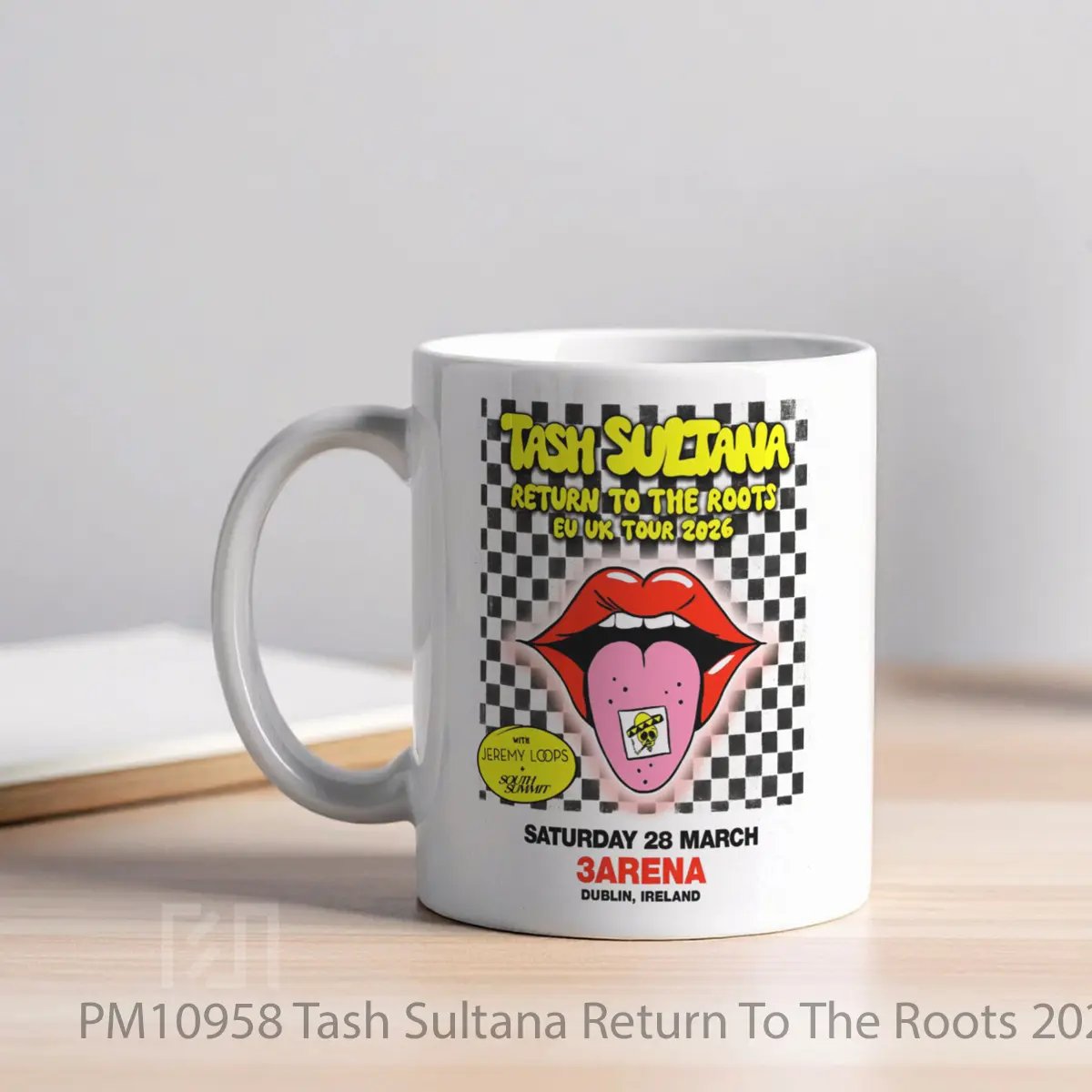 Mug Tash Sultana Return To The Roots 2026 Ireland Tour MPM10958 - All-side / Desain