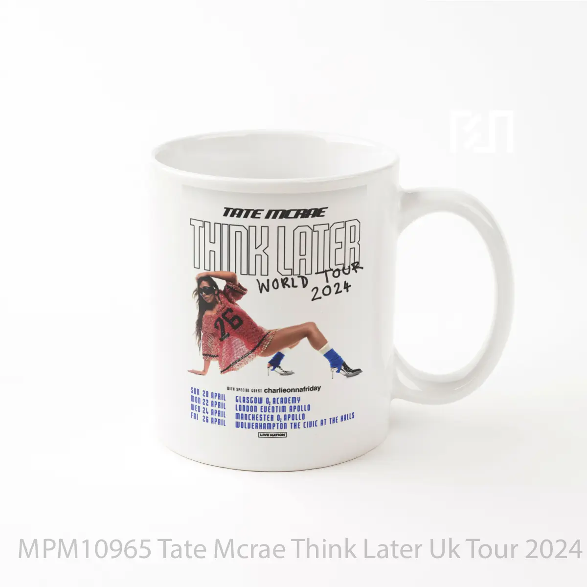 Mug Tate Mcrae Think Later Uk Tour 2024 MPM10965