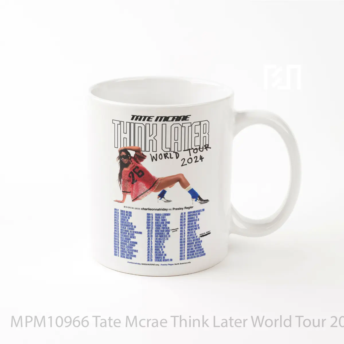 Mug Tate Mcrae Think Later World Tour 2024 MPM10966