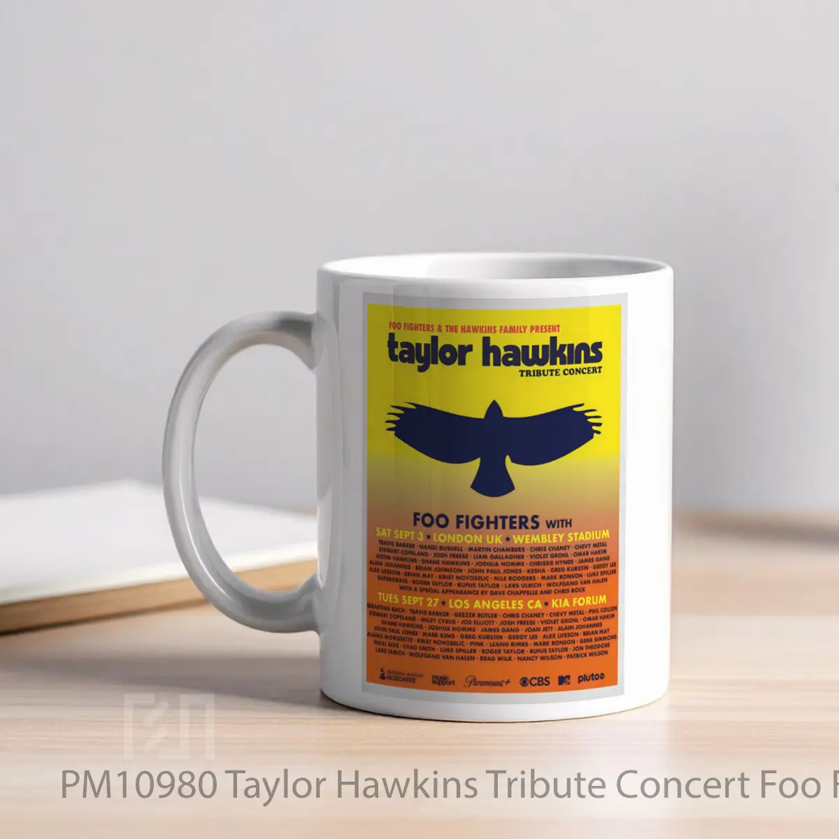 Mug Taylor Hawkins Tribute Concert Foo Fighters Post 2 MPM10980 - All-side / Desain