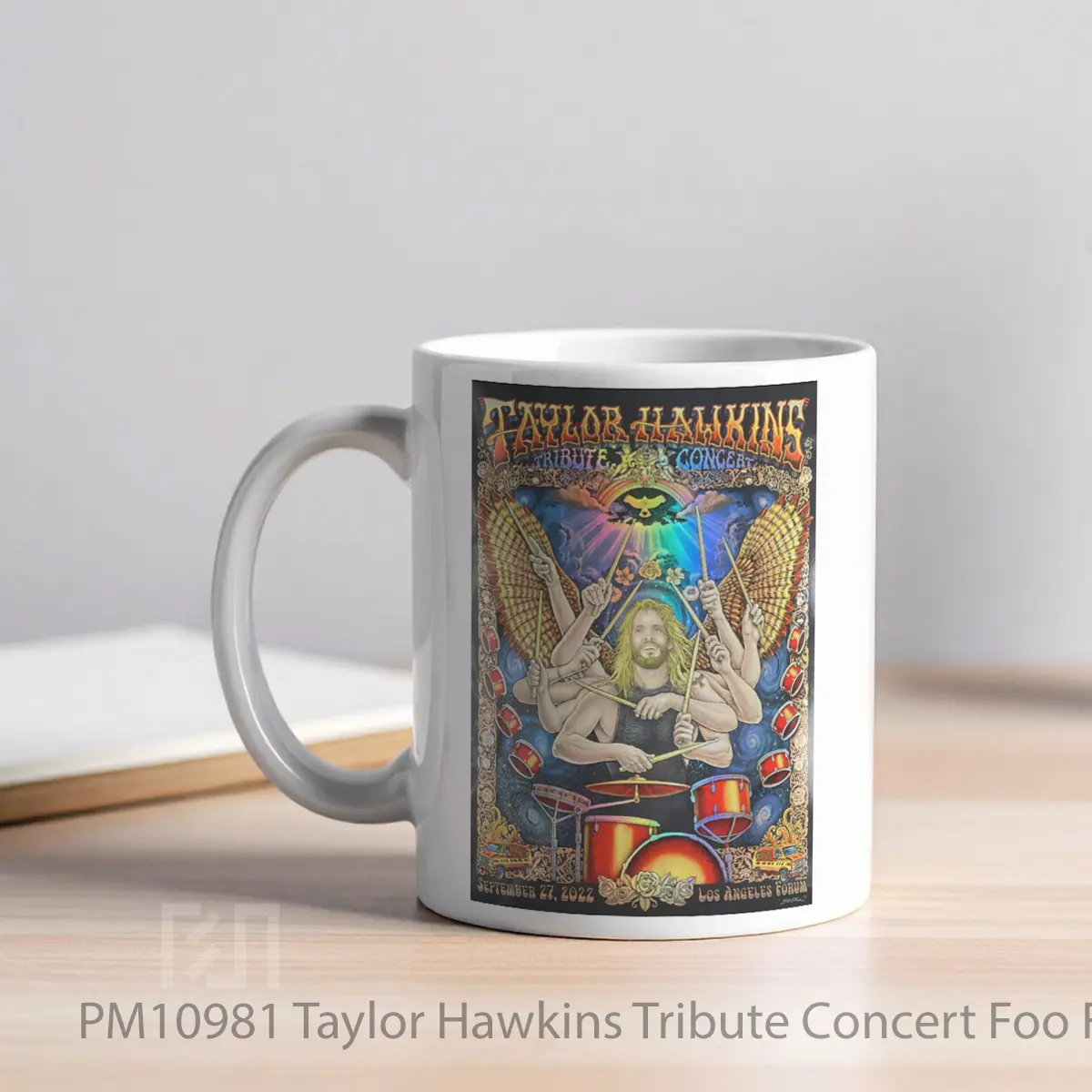 Mug Taylor Hawkins Tribute Concert Foo Fighters Post MPM10981 - All-side / Desain