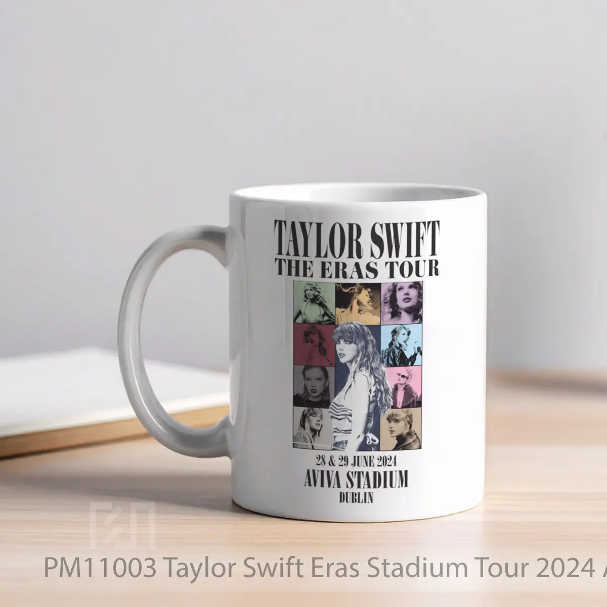 Mug Taylor Swift Eras Stadium Tour 2024 Aviva Stadium Dublin MPM11003 - All-side / Desain