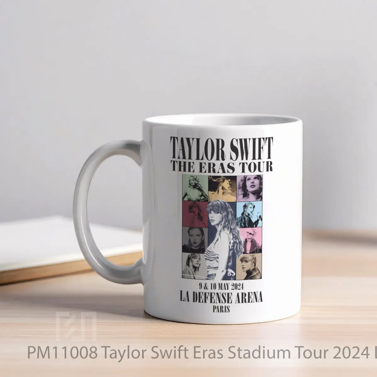 Mug Taylor Swift Eras Stadium Tour 2024 La Defense Paris MPM11008 - All-side / Desain
