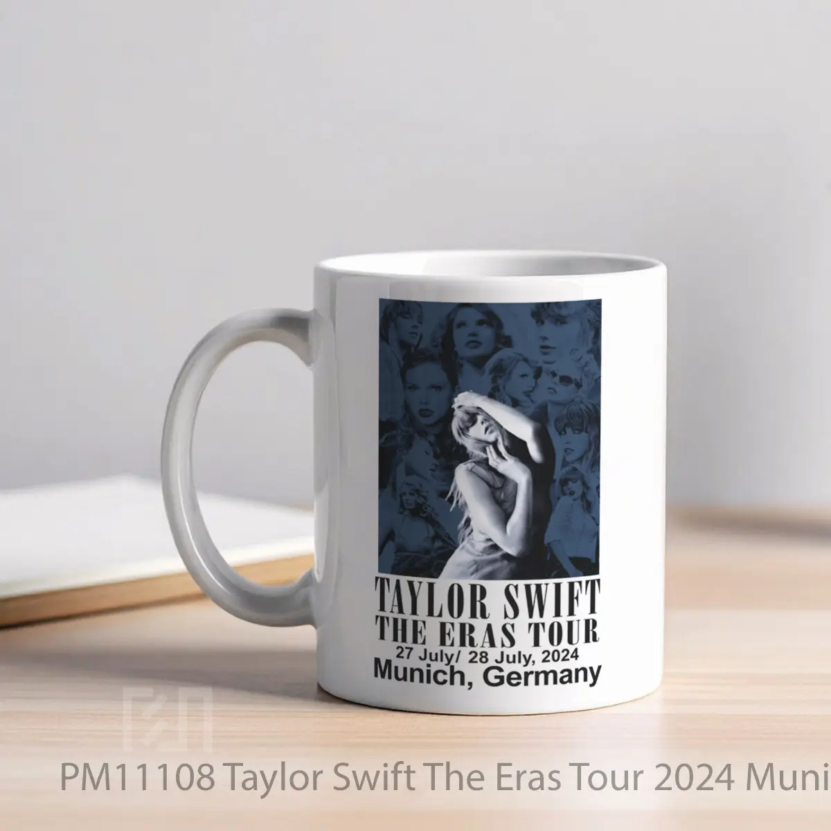 Mug Taylor Swift The Eras Tour 2024 Munich Olympiastadion MPM11108 - All-side / Desain