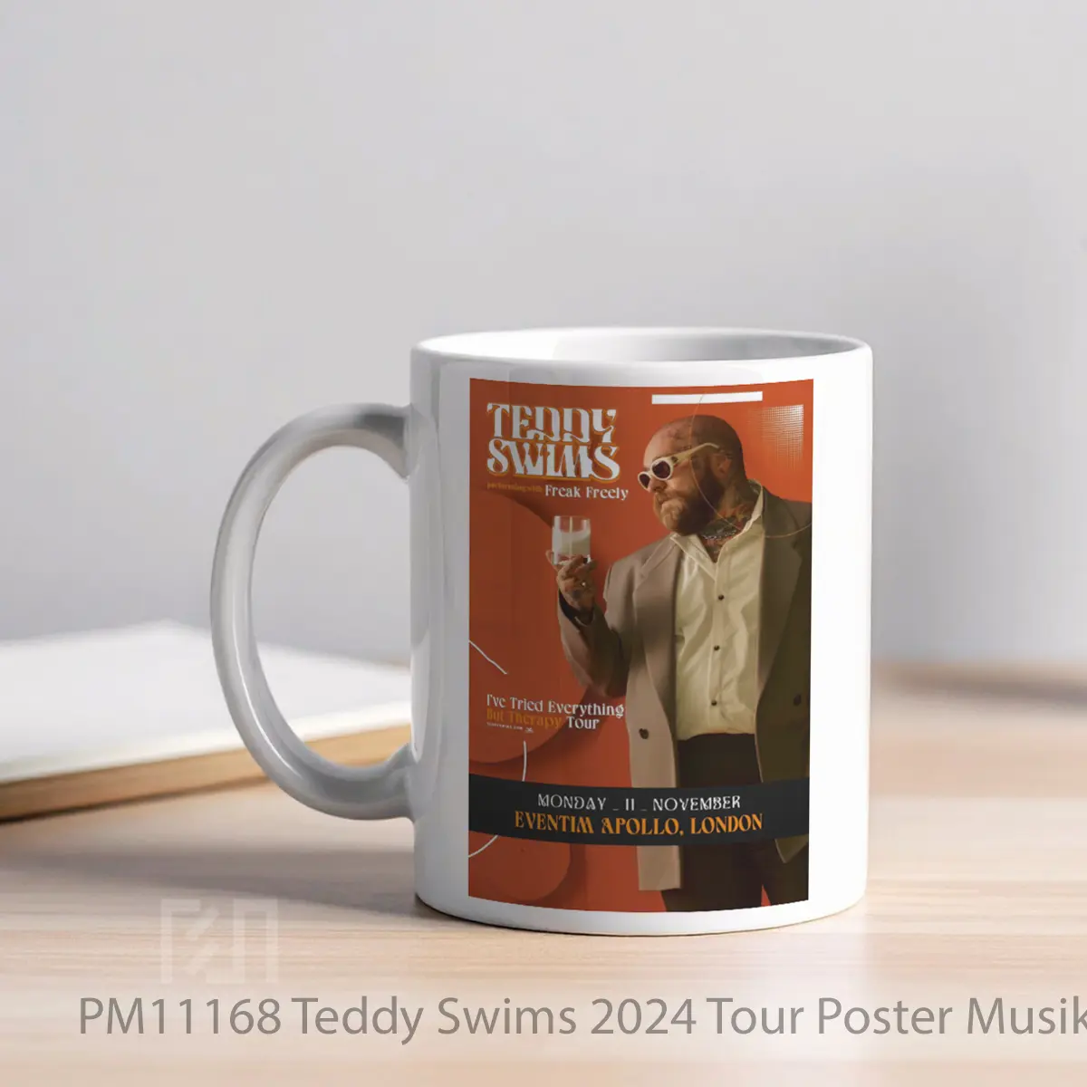 Mug Teddy Swims 2024 Tour MPM11168 - All-side / Desain