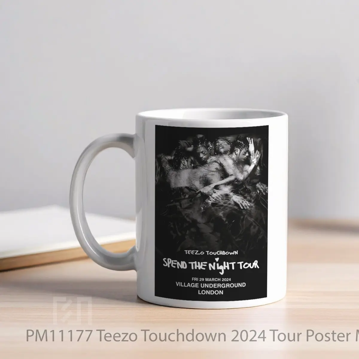 Mug Teezo Touchdown 2024 Tour MPM11177 - All-side / Desain