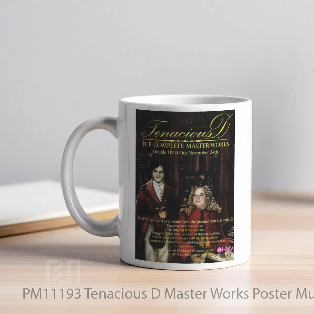 Mug Tenacious D Master Works MPM11193 - All-side / Desain