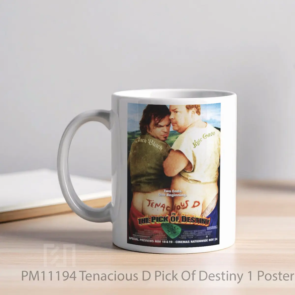 Mug Tenacious D Pick Of Destiny 1 MPM11194 - All-side / Desain