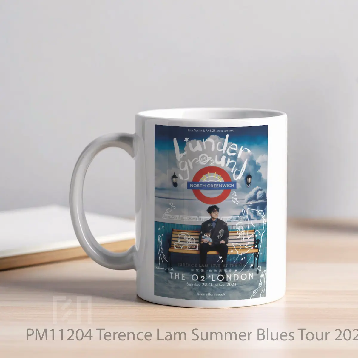 Mug Terence Lam Summer Blues Tour 2023 London The O2 Arena MPM11204 - All-side / Desain