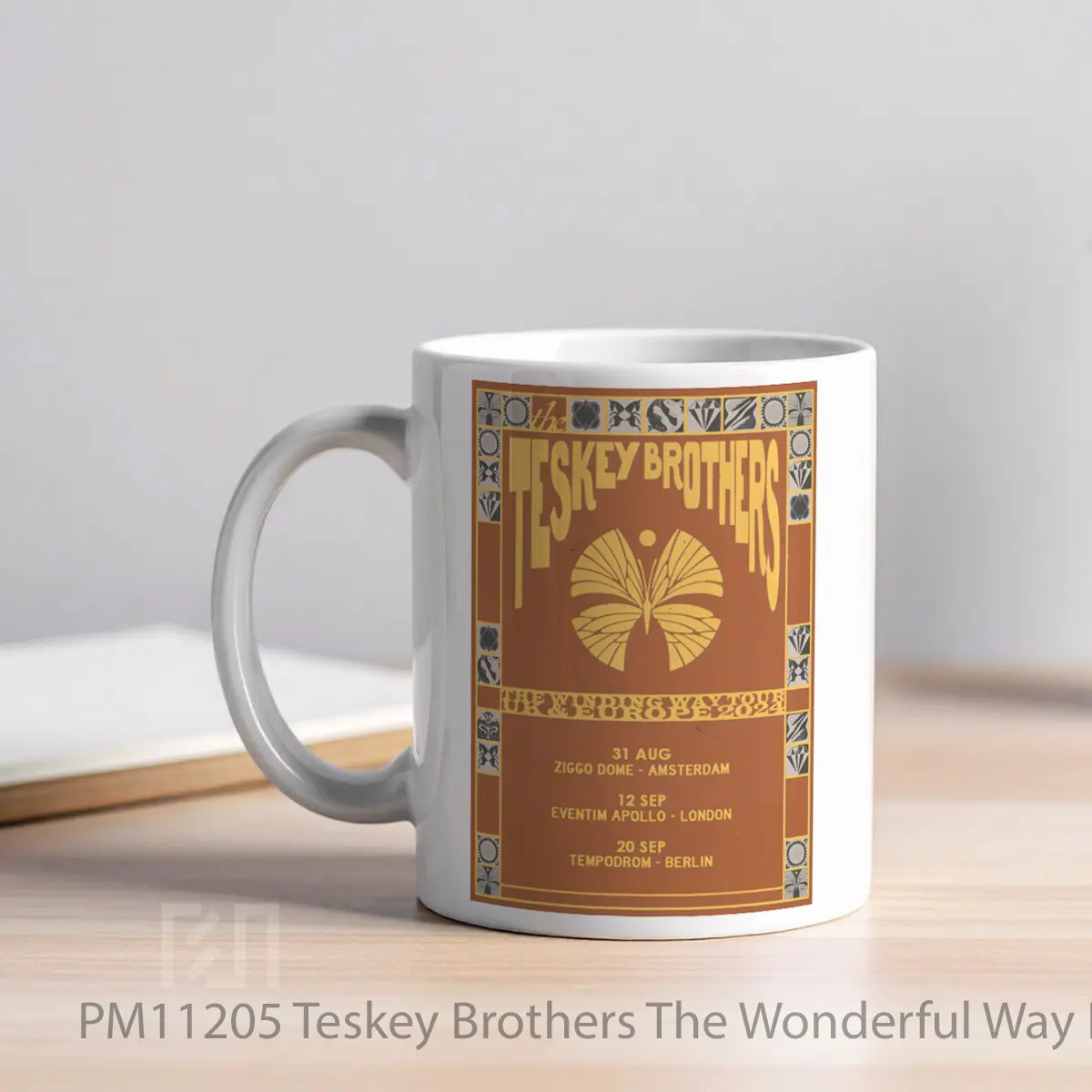 Mug Teskey Brothers The Wonderful Way European Tour 2024 MPM11205 - All-side / Desain