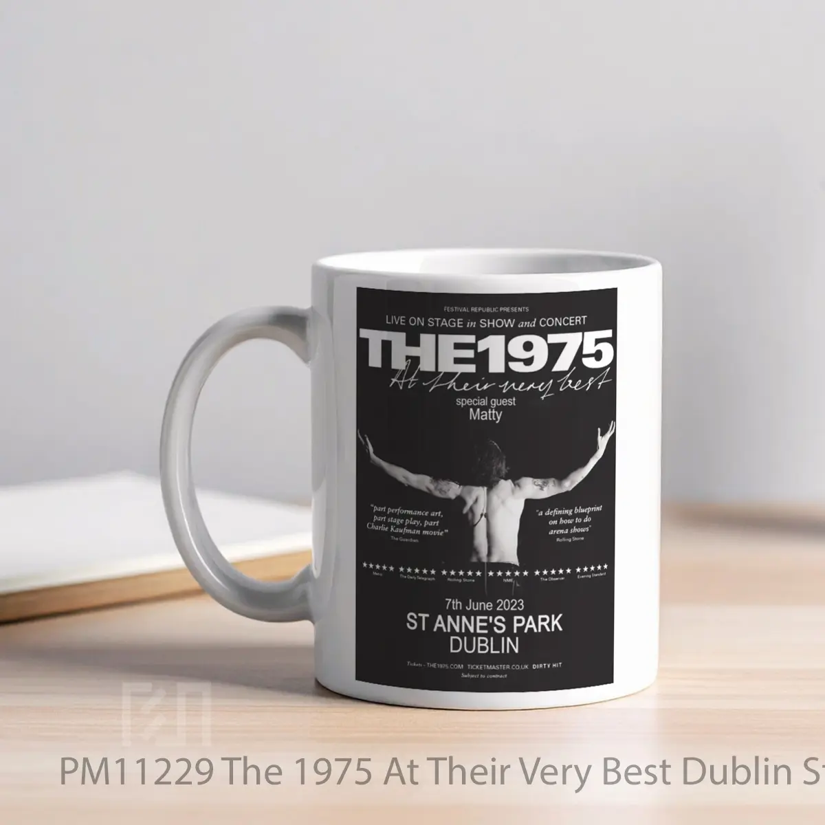 Mug The 1975 At Their Very Best Dublin St Annes Park MPM11229 - All-side / Desain