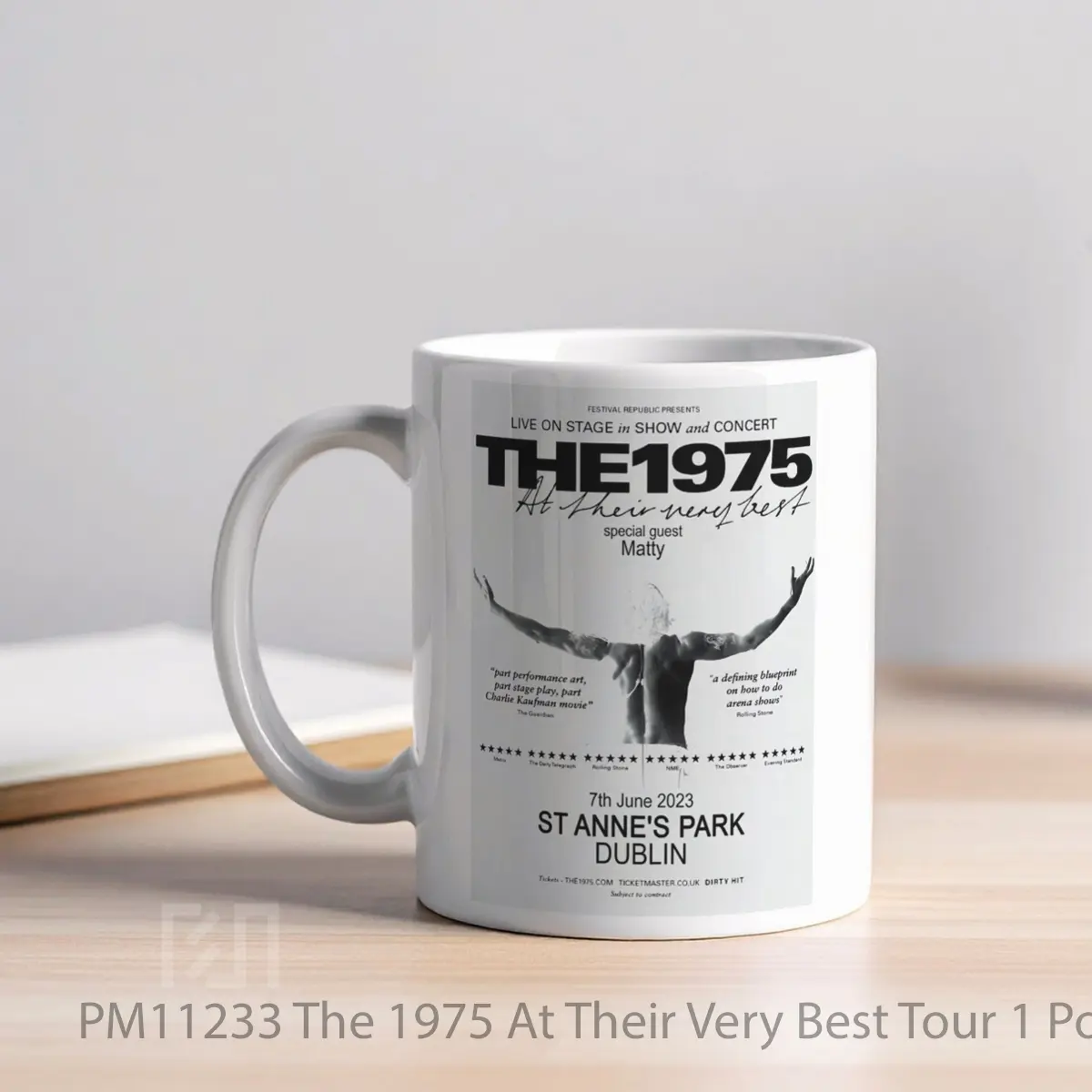 Mug The 1975 At Their Very Best Tour 1 MPM11233 - All-side / Desain