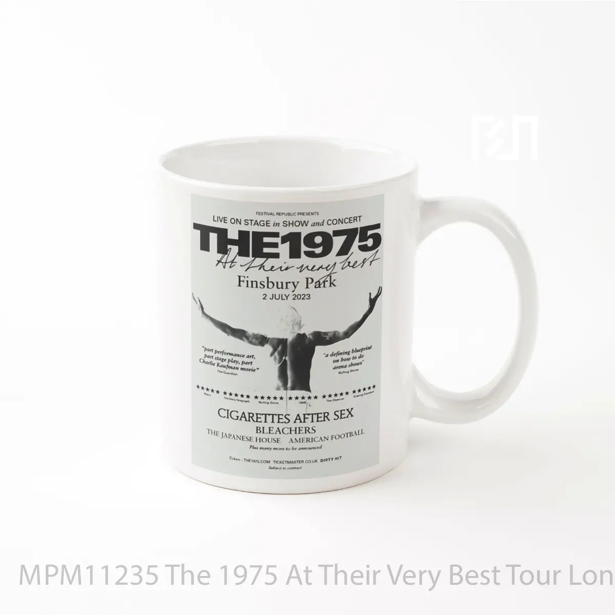 Mug The 1975 At Their Very Best Tour London Finsbury Park MPM11235