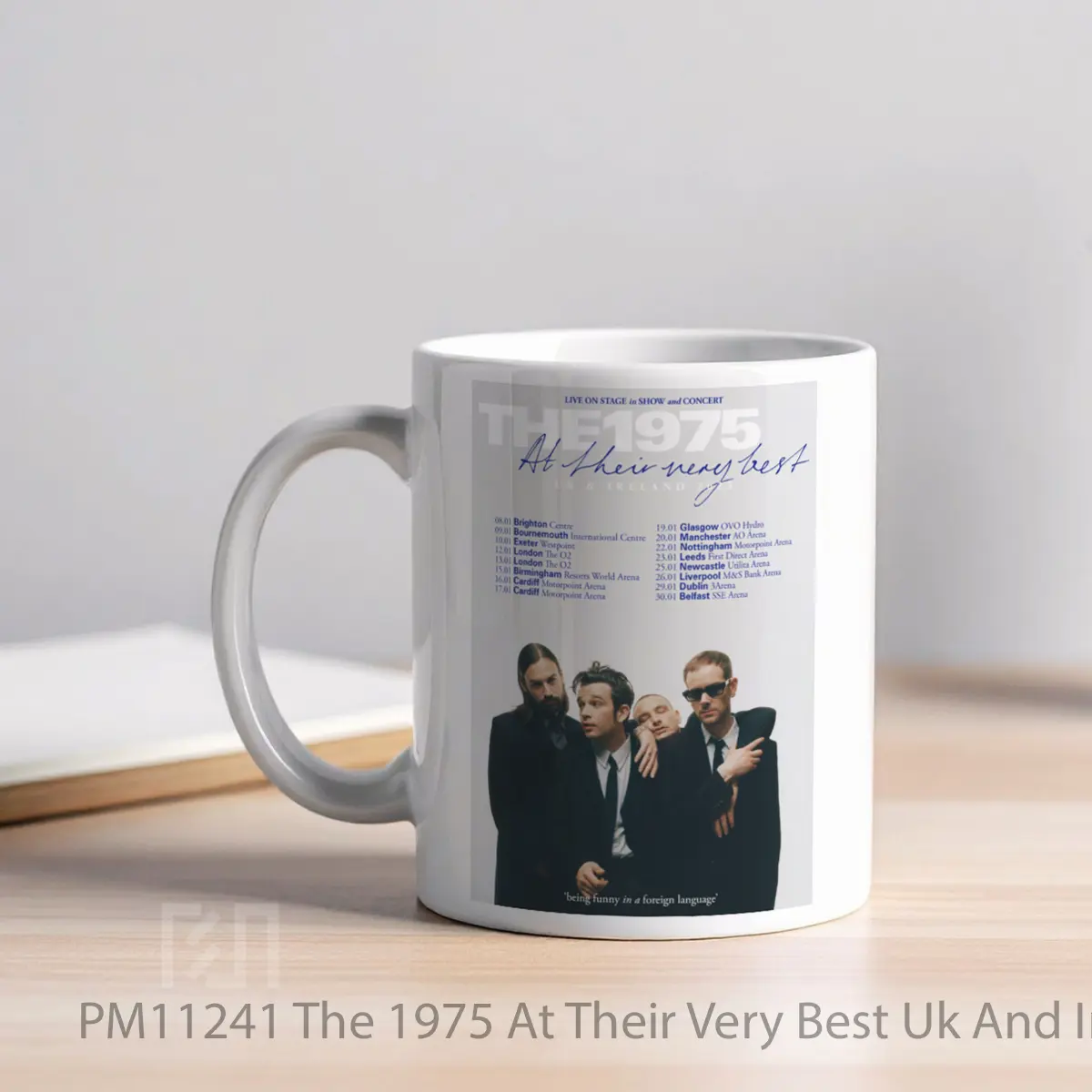 Mug The 1975 At Their Very Best Uk And Ireland Tour 2023 MPM11241 - All-side / Desain