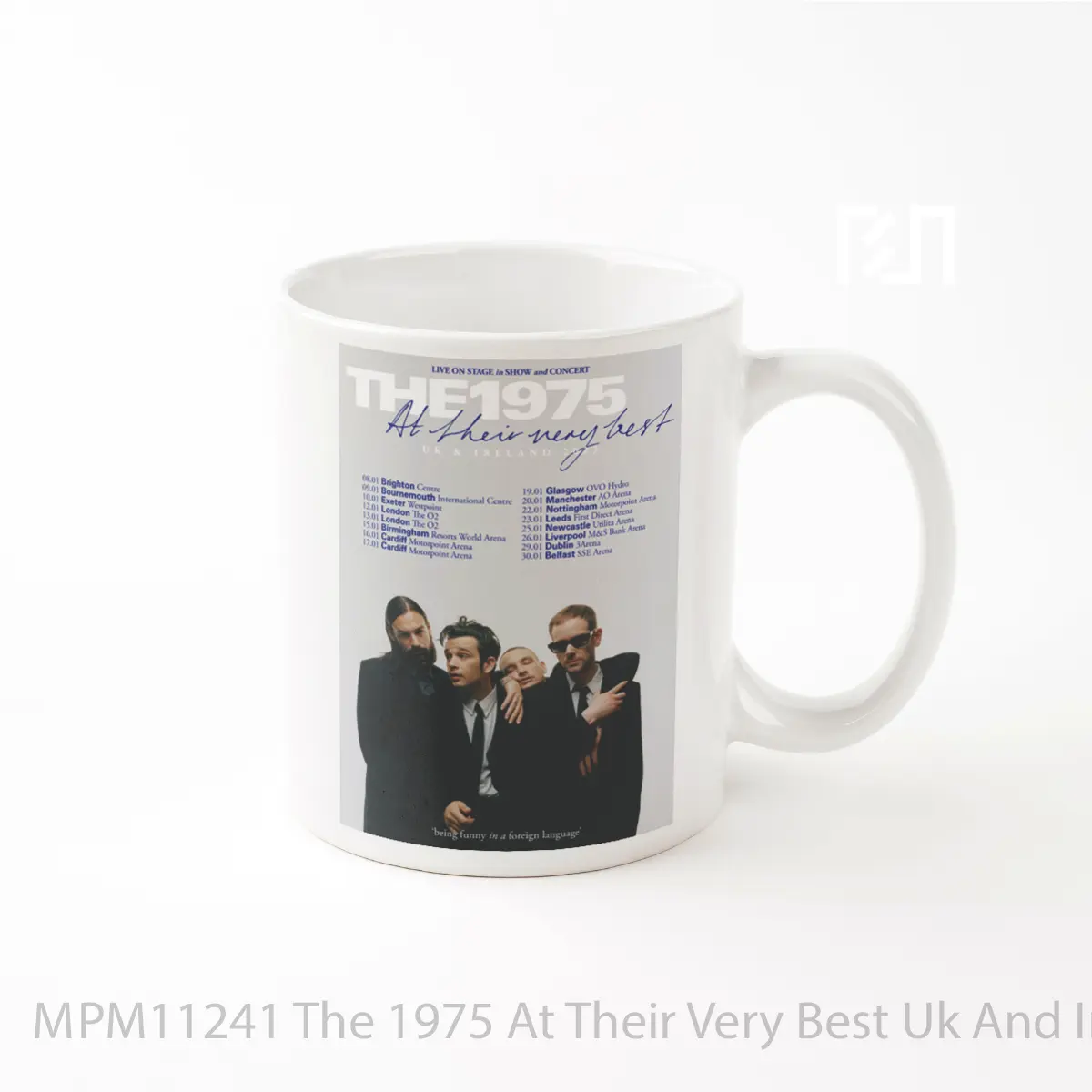 Mug The 1975 At Their Very Best Uk And Ireland Tour 2023 MPM11241