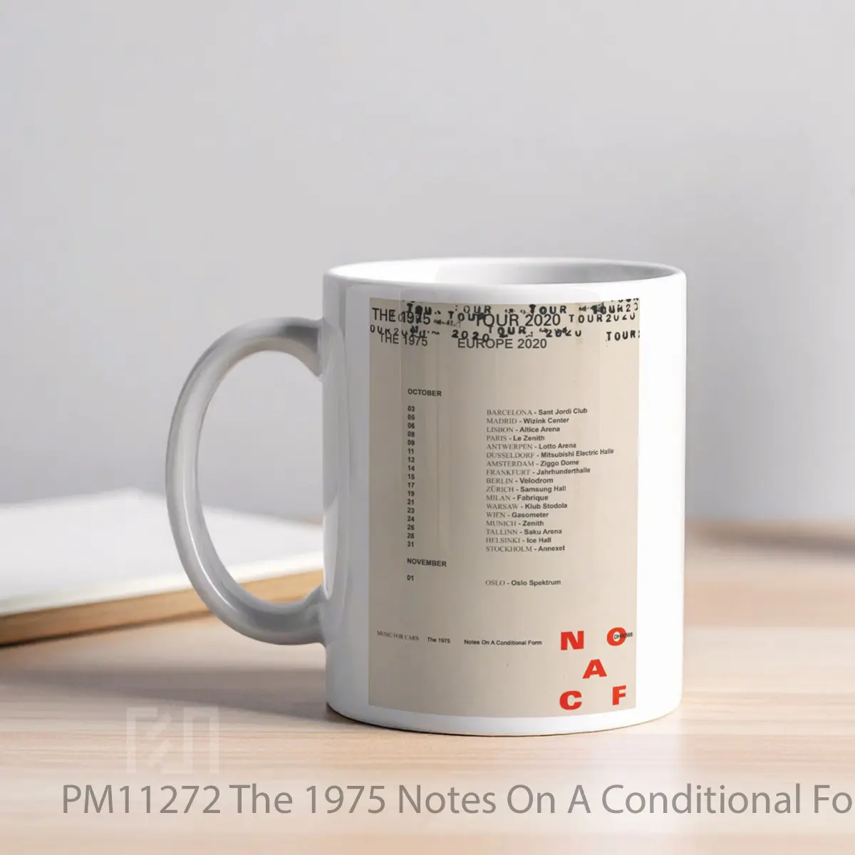 Mug The 1975 Notes On A Conditional Form 2020 European MPM11272 - All-side / Desain
