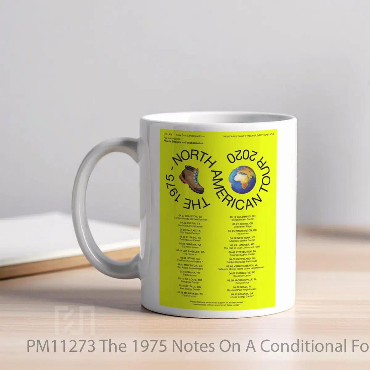 Mug The 1975 Notes On A Conditional Form North America Tour 2020 MPM11273 - All-side / Desain