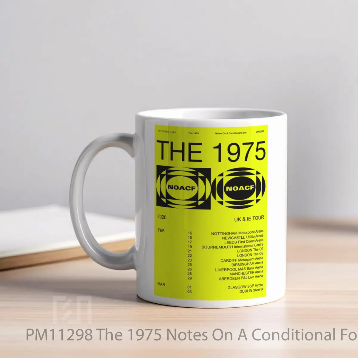 Mug The 1975 Notes On A Conditional Form Uk Tour 2020 Variant MPM11298 - All-side / Desain