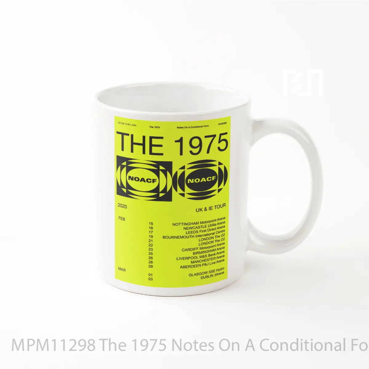 Mug The 1975 Notes On A Conditional Form Uk Tour 2020 Variant MPM11298